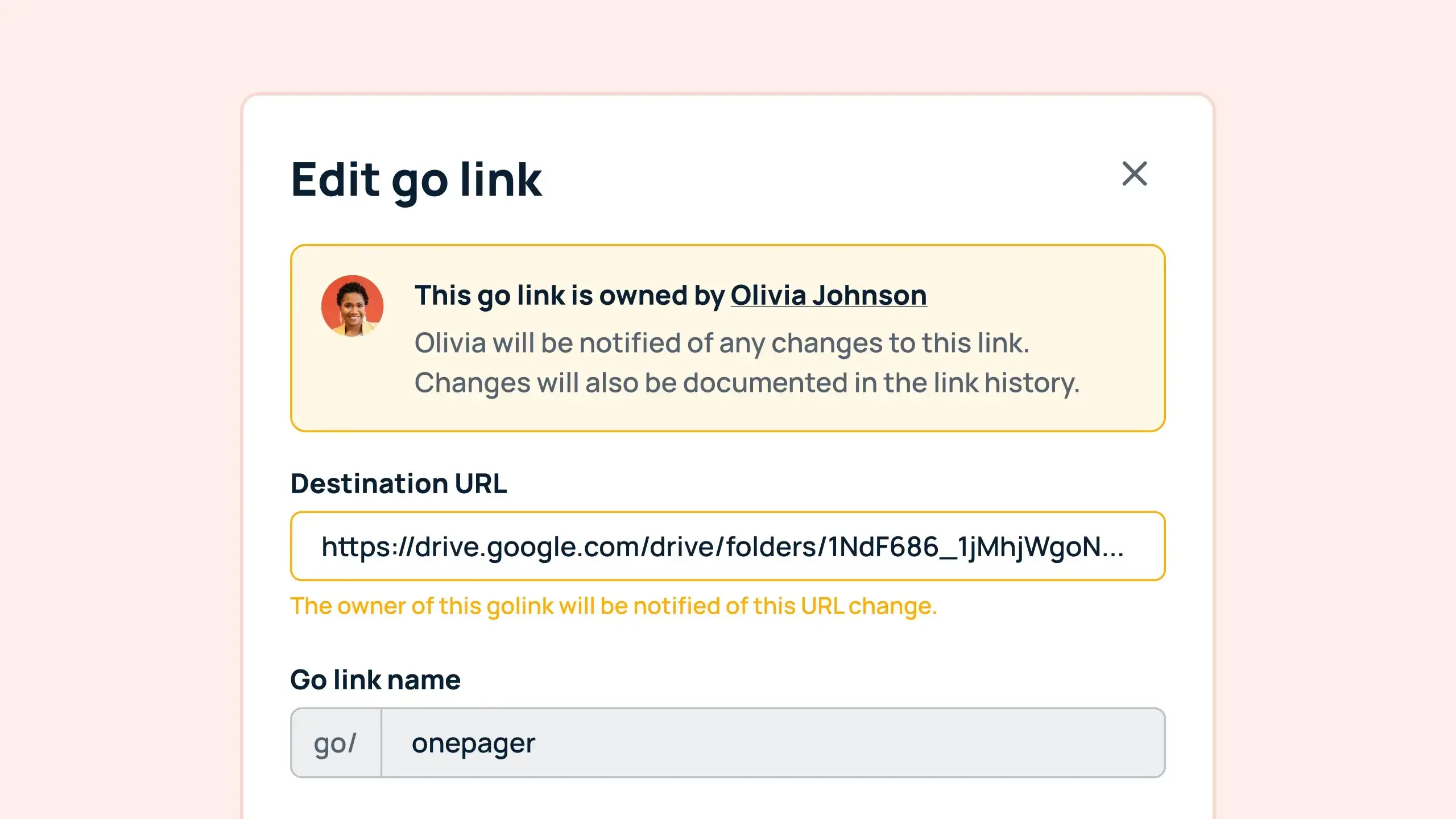 GoLinks Video Tutorial: Learn how to edit and manage company go links in 2 minutes